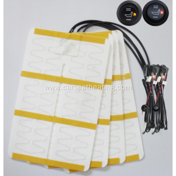 Car seat heated cover alloy wire